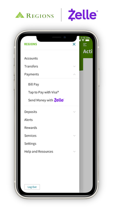 Zelle sign deals up