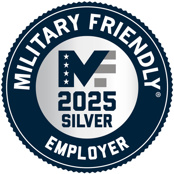 Military Friendly Employer 2025 Silver Award