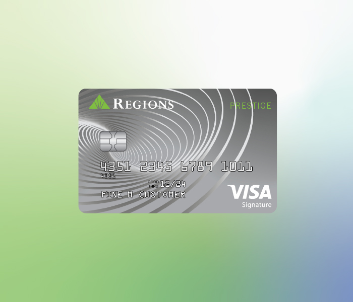 Regions Prestige Visa Signature Credit Card Regions Bank